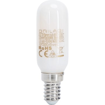 LED filament izzó T25 E14/6W/230V 3000K - Brilagi