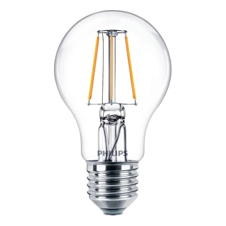 LED filamentes izzó Philips E27/4,3W/230V 4000K