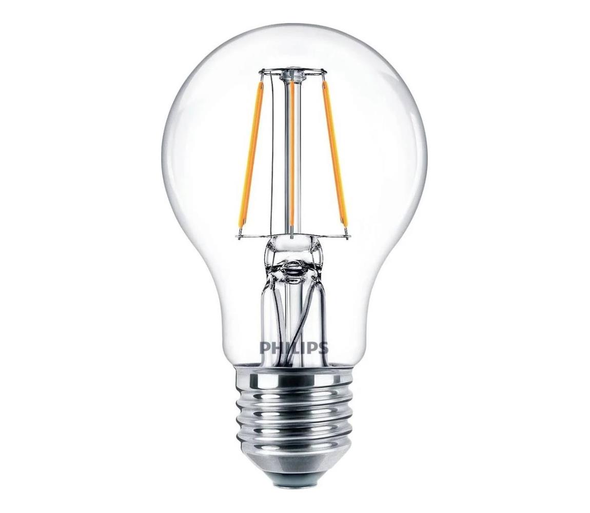 LED filamentes izzó Philips E27/4,3W/230V 4000K 8718699762018