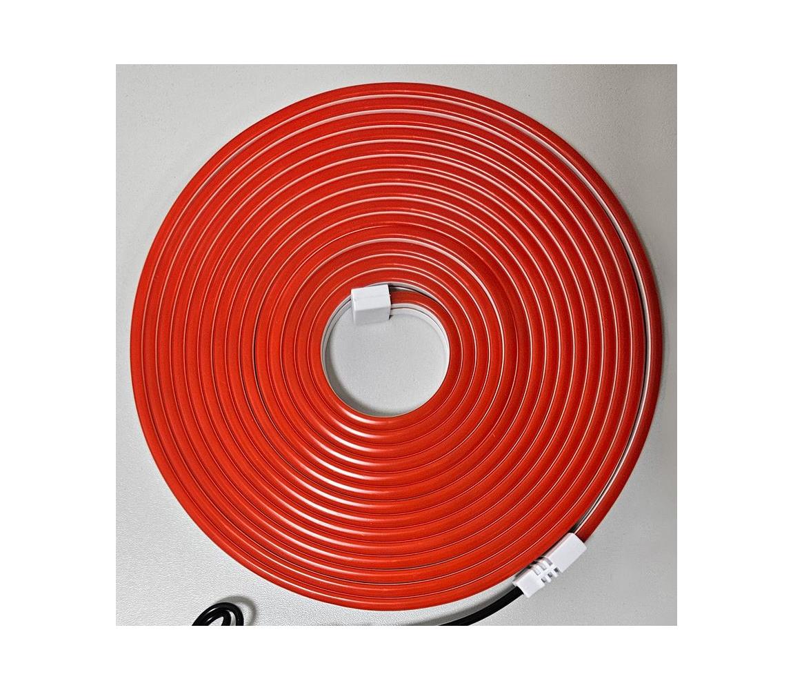 LED flexibilis szalag NEON LED/10W/230V 5 m IP65 piros 008 0001121
