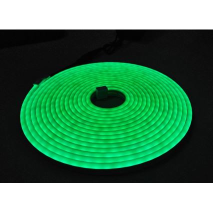 LED flexibilis szalag NEON LED/10W/230V 5 m IP65 zöld