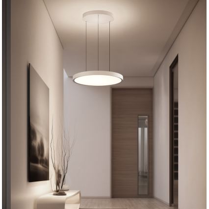LED függeszték kábelen DENVER LED/76W/230V bézs