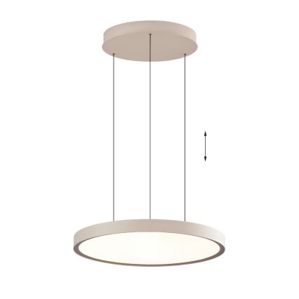 LED függeszték kábelen DENVER LED/76W/230V bézs