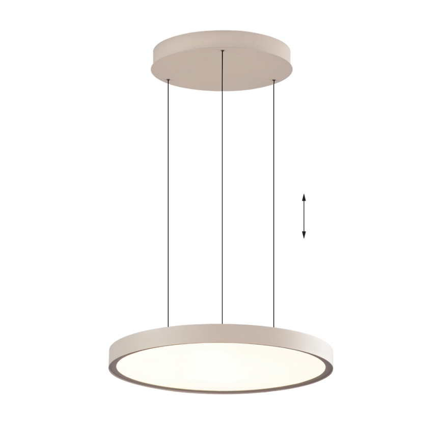 LED függeszték kábelen DENVER LED/76W/230V bézs
