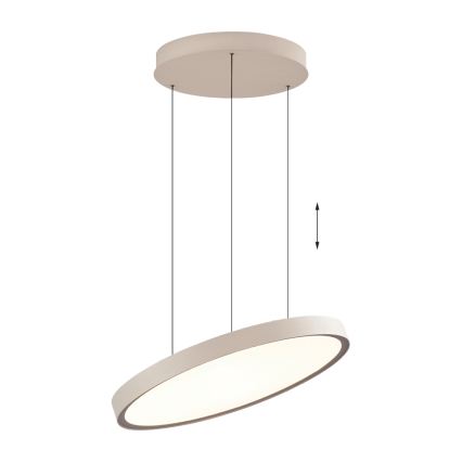 LED függeszték kábelen DENVER LED/76W/230V bézs