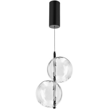 LED függeszték kábelen PLAYA LED/10W/230V fekete