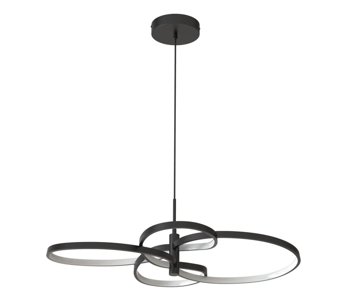 LED függeszték kábelen RIBBON LED/37W/230V 4000K fekete 335982