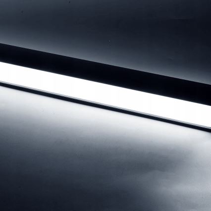 LED függeszték kábellel LED/44W/230V 6000K 120 cm fekete