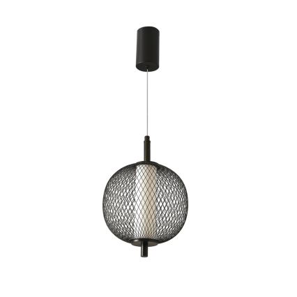 LED függőlámpa kábelen PUMA LED/10W/230V átm. 20 cm fekete