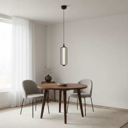 LED függőlámpa kábellel BONNIE LED/15W/230V 3000K fekete