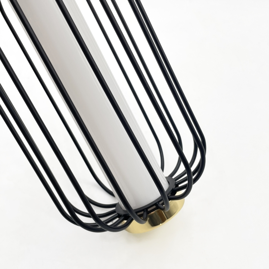 LED függőlámpa kábellel BONNIE LED/15W/230V 3000K fekete