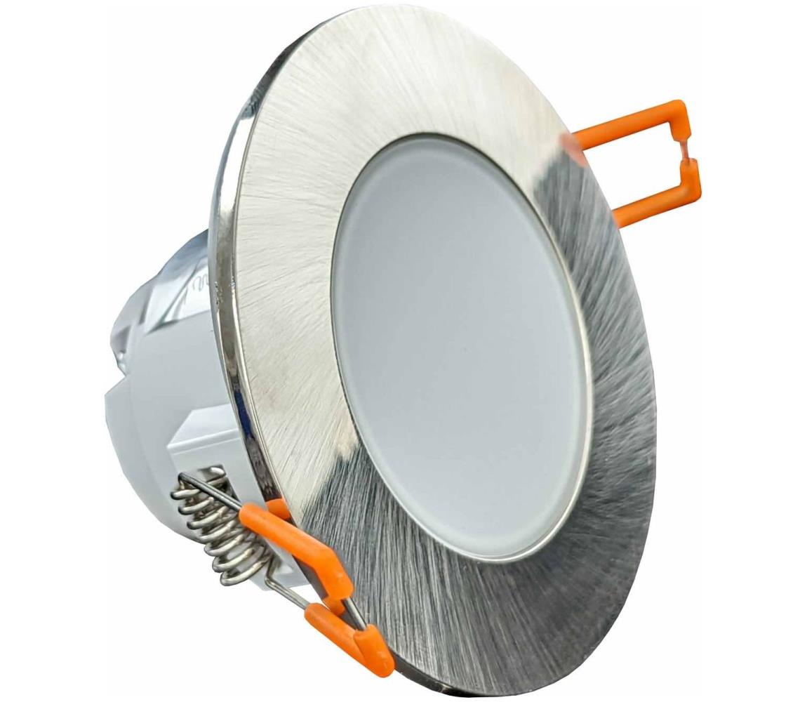 Greenlux LED Fürdőszobai beépíthető lámpa BONO LED/8W/230V 3000K IP65 króm