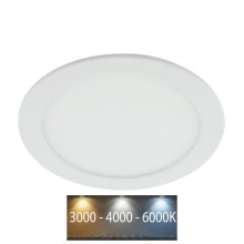 LED Fürdőszobai beépíthető lámpa LED/18W/230V 3000/4000/6000K IP44