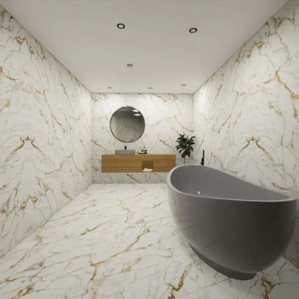 LED Fürdőszobai beépíthető lámpa LED/7W/230V 4000K fekete IP44