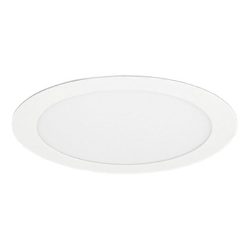 LED Fürdőszobai beépíthető lámpa VEGA LED/24W/230V 2800K átm. 29,8 cm IP44 hófehér