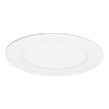 LED Fürdőszobai beépíthető lámpa VEGA LED/6W/230V 2800K átm. 11,8 cm IP44 hófehér