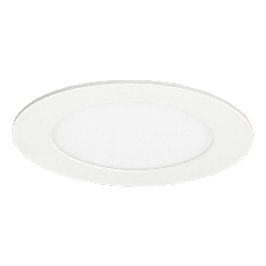 LED Fürdőszobai beépíthető lámpa VEGA LED/6W/230V 3800K átm. 11,8 cm IP44 hófehér