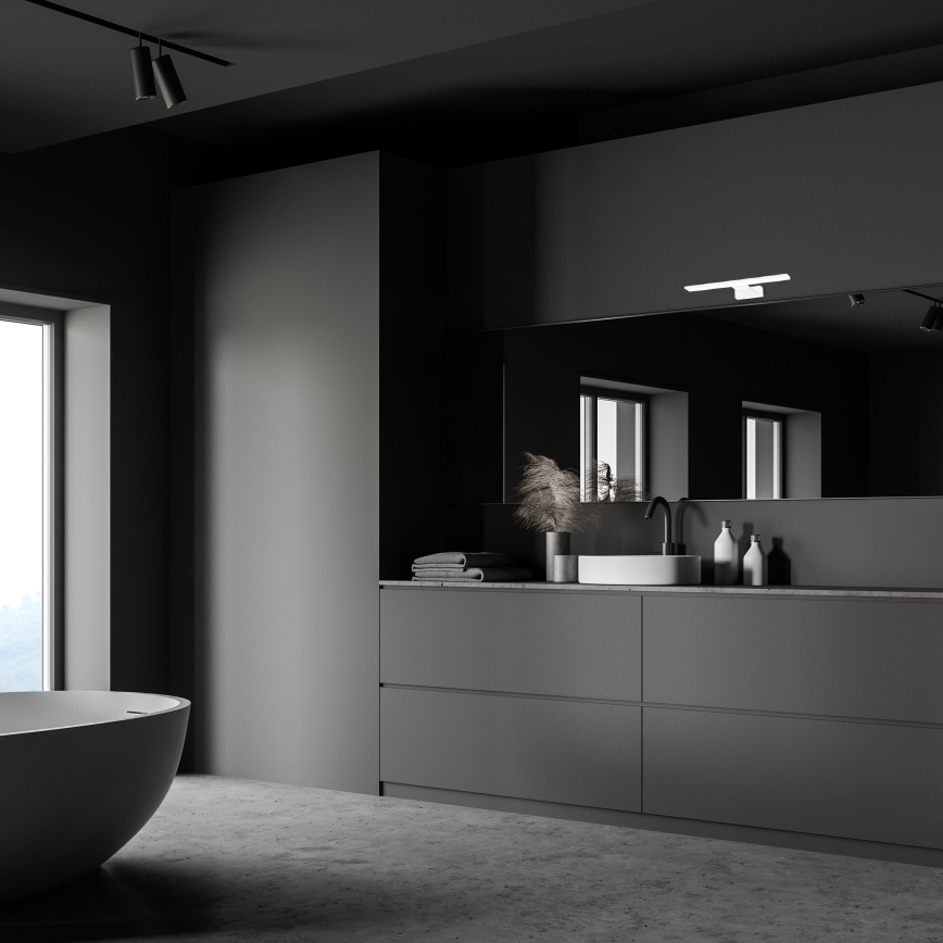 LED fürdőszobai fali lámpa SHINE LED/7W/230V 30 cm IP44 fehér