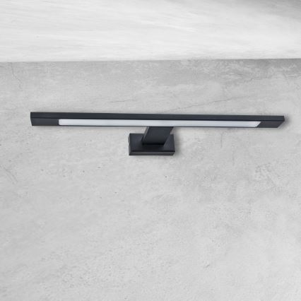 LED fürdőszobai fali lámpatest SHINE LED/7W/230V 40 cm IP44 fekete