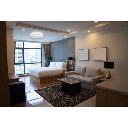 LED Fürdőszobai mennyezeti lámpa ADAR LED/17W/230V IP44 4000K