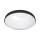 LED Fürdőszobai mennyezeti lámpa CIRCLE LED/12W/230V 4000K átm. 25 cm IP44 fekete