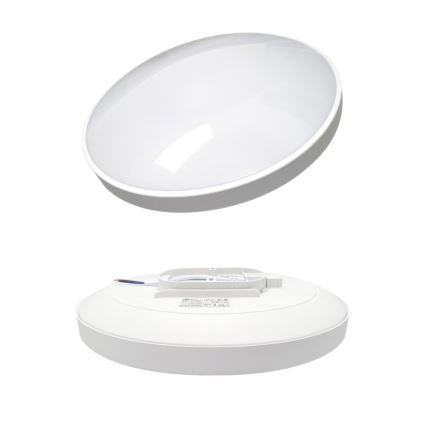 LED Fürdőszobai mennyezeti lámpa CIRCLE LED/18W/230V 4000K átm. 30 cm IP44 fehér
