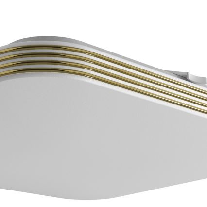 LED Fürdőszobai mennyezeti lámpa DABAR LED/17W/230V 4000K 33x33 cm IP44