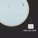 LED Fürdőszobai mennyezeti lámpa DOME LED/25W/230V IP44 kerek