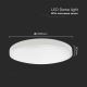 LED Fürdőszobai mennyezeti lámpa érzékelővel LED/18W/230V 3000K IP44 fehér + távirányítás