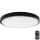 LED Fürdőszobai mennyezeti lámpa érzékelővel LED/18W/230V 4000K IP44 átm. 29,5 cm fekete + távirányítás