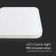 LED Fürdőszobai mennyezeti lámpa érzékelővel LED/18W/230V 4000K IP44 fehér + távirányítás
