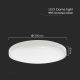 LED Fürdőszobai mennyezeti lámpa érzékelővel LED/24W/230V 3000K IP44 fehér + távirányítás