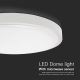 LED Fürdőszobai mennyezeti lámpa érzékelővel LED/24W/230V 6500K IP44 fehér + távirányítás