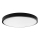 LED Fürdőszobai mennyezeti lámpa LED/24W/230V 3000K IP44 átm. 29,5 cm fekete