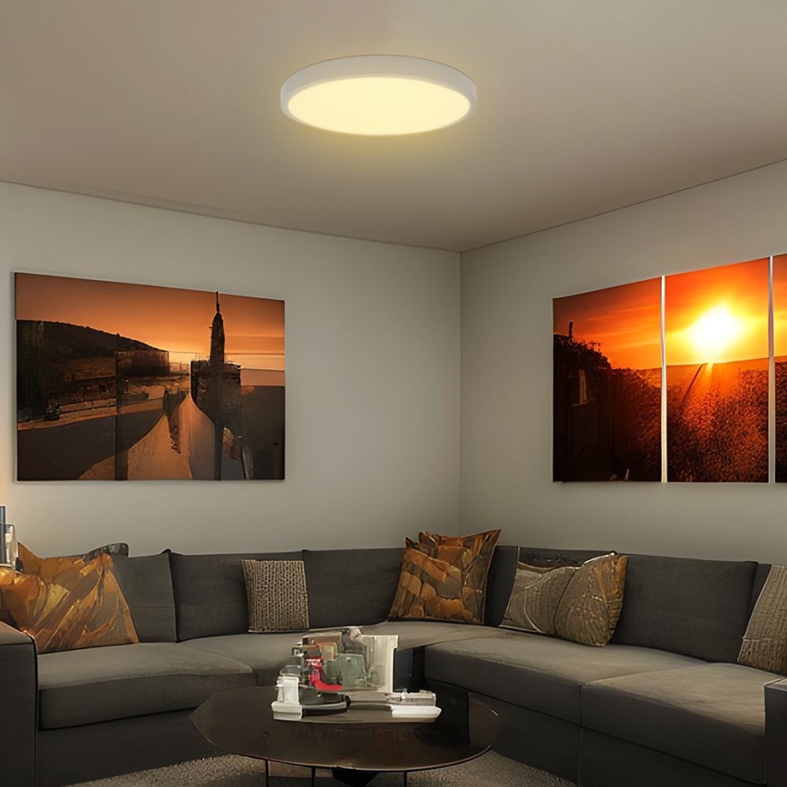 LED Fürdőszobai mennyezeti lámpa SAMSUNG CHIP LED/36W/230V IP44 6500K átmérő 35 cm fehér