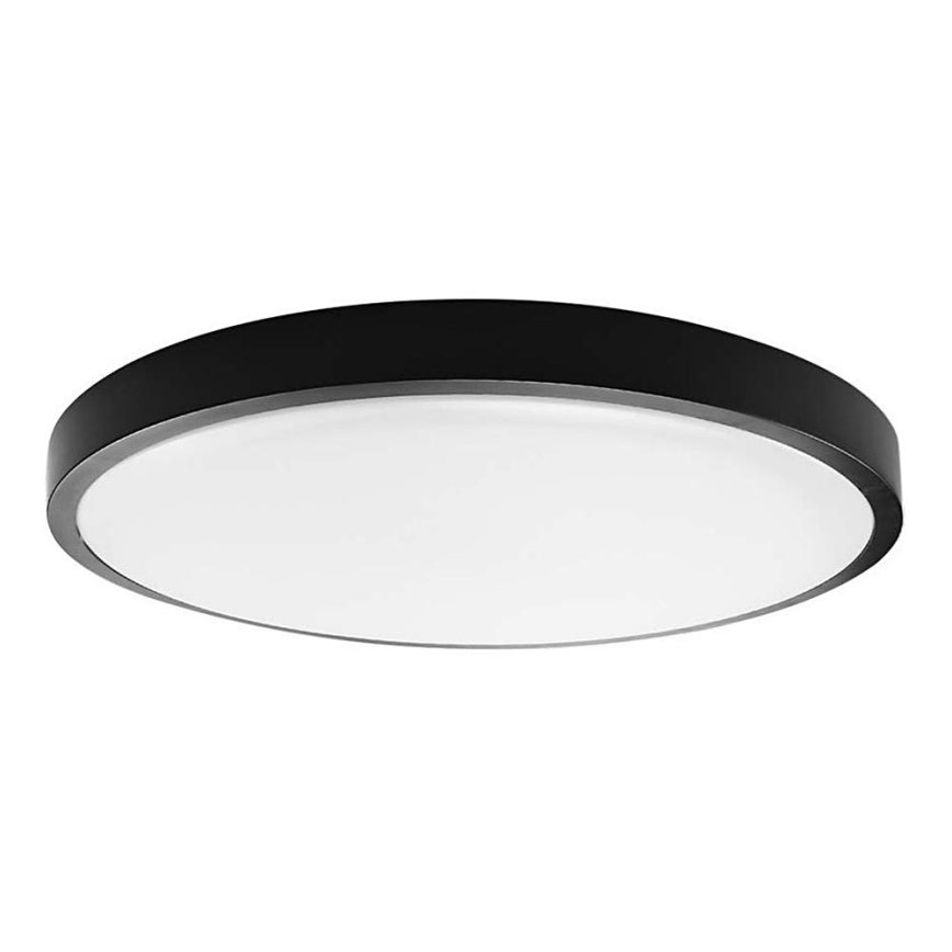 LED Fürdőszobai mennyezeti lámpa SAMSUNG CHIP LED/18W/230V IP44 3000K átmérő 25 cm fekete
