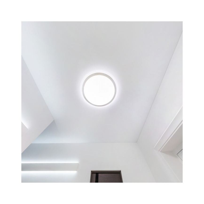 LED fürdőszobai mennyezeti lámpa DEFENDER LED/12/18/24W/230V 3000/4000/6500K IP65 átm. 30 cm fehér