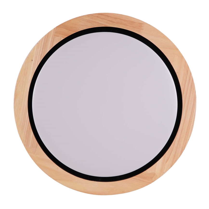 LED fürdőszobai tölgyfa mennyezeti lámpatest LED/24W/230V pr. 39 cm IP44