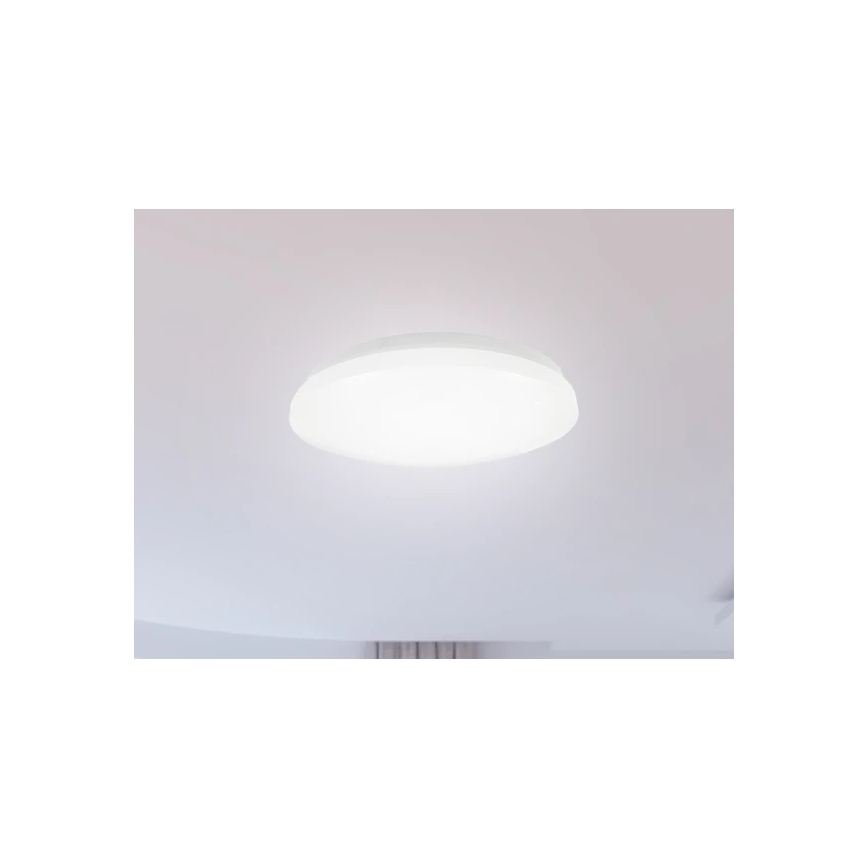 LED fürdőszobai mennyezeti lámpatest OPAL LED/12W/230V átm. 24,5 cm IP44 fehér