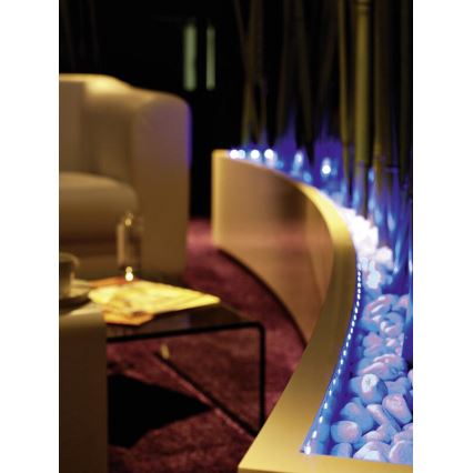 LED pásek vodotěsný 5m IP65 modrá - GXLS014