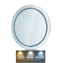 LED Fürdőszobai tükör háttérvilágítással LED/25W/230V 3000/4000/6400K IP44