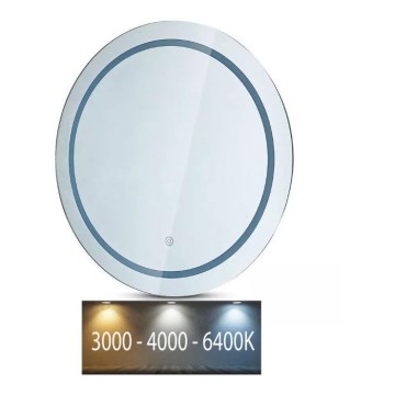 LED Fürdőszobai tükör háttérvilágítással LED/25W/230V 3000/4000/6400K IP44