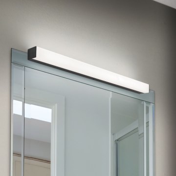 LED fürdőszobai tükörmegvilágítás HORIZON LED/12W/230V 3000/4000K 60 cm IP44 fekete