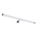 LED fürdőszobai tükörvilágítás, 12W/230V, 59,5 cm, IP44, fényes króm