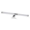 LED fürdőszobai tükörvilágítás 2 az 1-ben APA LED/6W/230V 40 cm IP44 fényes króm
