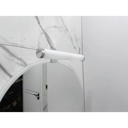 LED fürdőszobai tükörvilágítás, 8W/230V, 30 cm, IP44, fényes króm