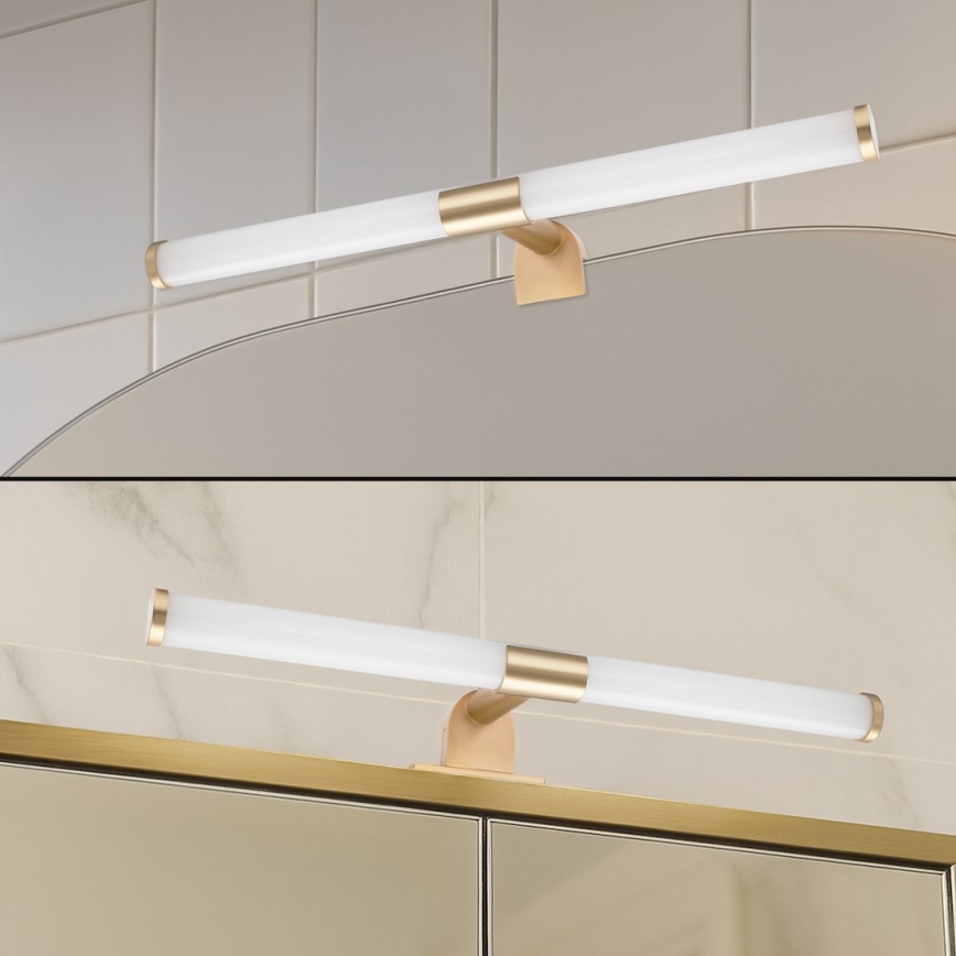 LED fürdőszobai tükörvilágítás APA LED/6W/230V 40 cm IP44 arany