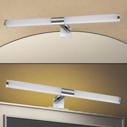 LED fürdőszobai tükörvilágítás APA LED/6W/230V 40 cm IP44 fényes króm