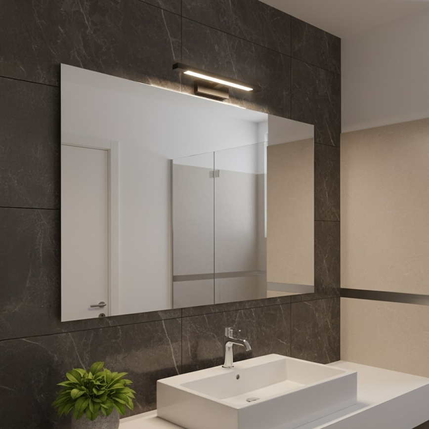 LED fürdőszobai tükörvilágítás KLIMT LED/8W/230V 3000/4000/6000K 40 cm IP44 fekete