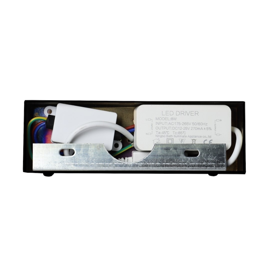 LED fürdőszobai tükörvilágítás KLIMT LED/8W/230V 3000/4000/6000K 40 cm IP44 fekete